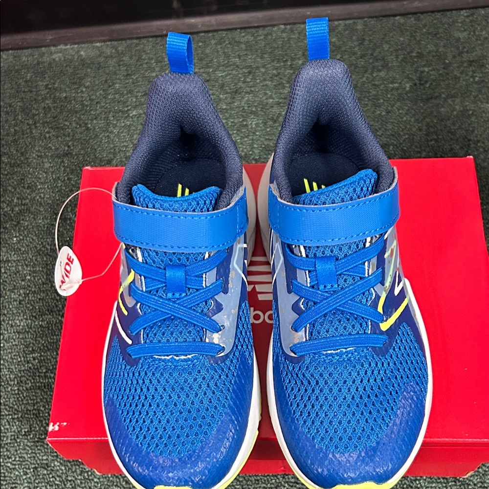 New Balance Kids Blue 12.5 W - Picture 4 of 4